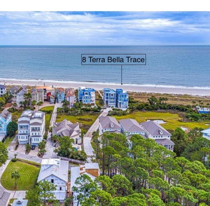 8 Terra Bella Trace- Oceanfront, 6 Primary Rooms, Pool, Roof Top, Free Activities Included Île de Hilton-Head Extérieur photo
