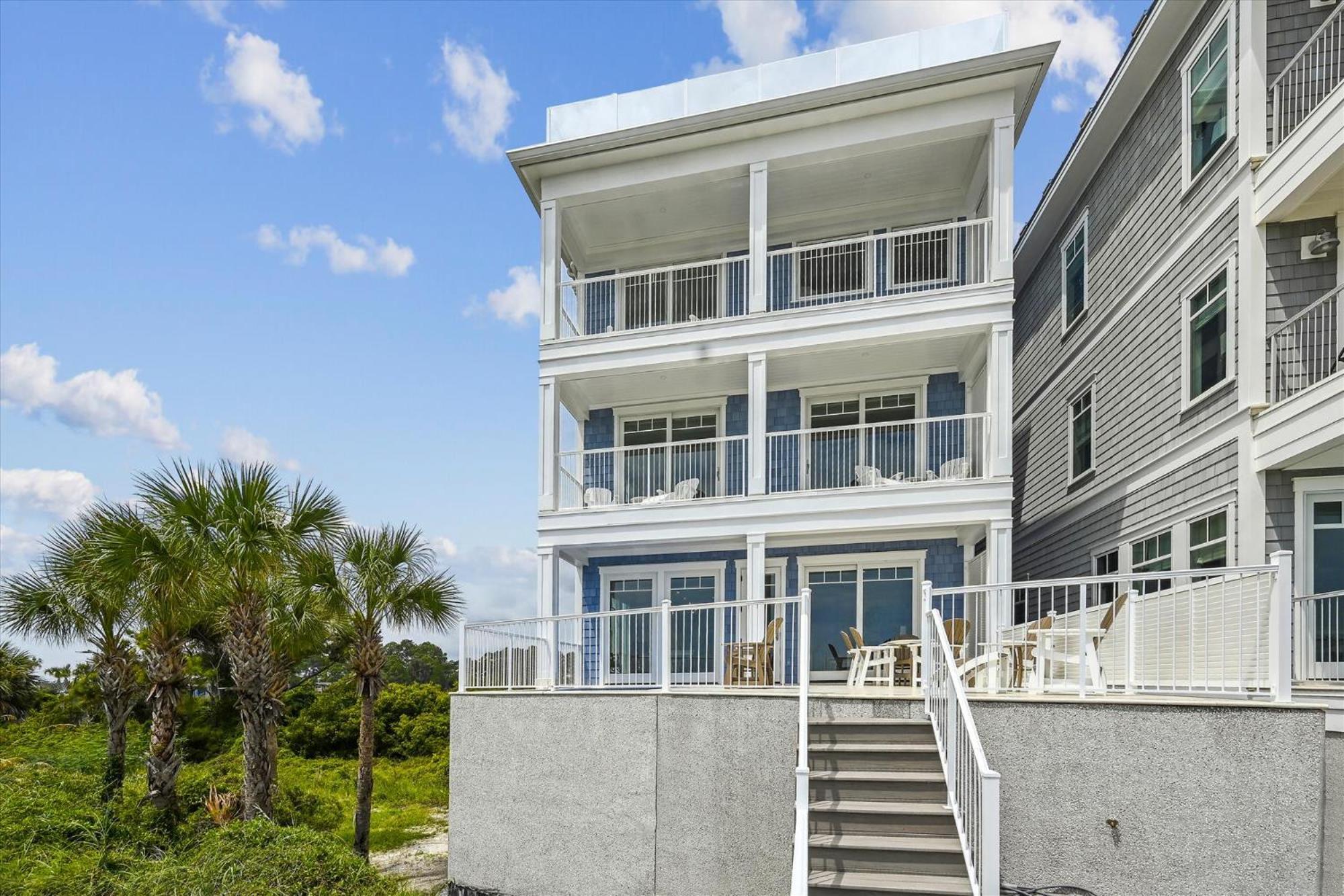8 Terra Bella Trace- Oceanfront, 6 Primary Rooms, Pool, Roof Top, Free Activities Included Île de Hilton-Head Extérieur photo