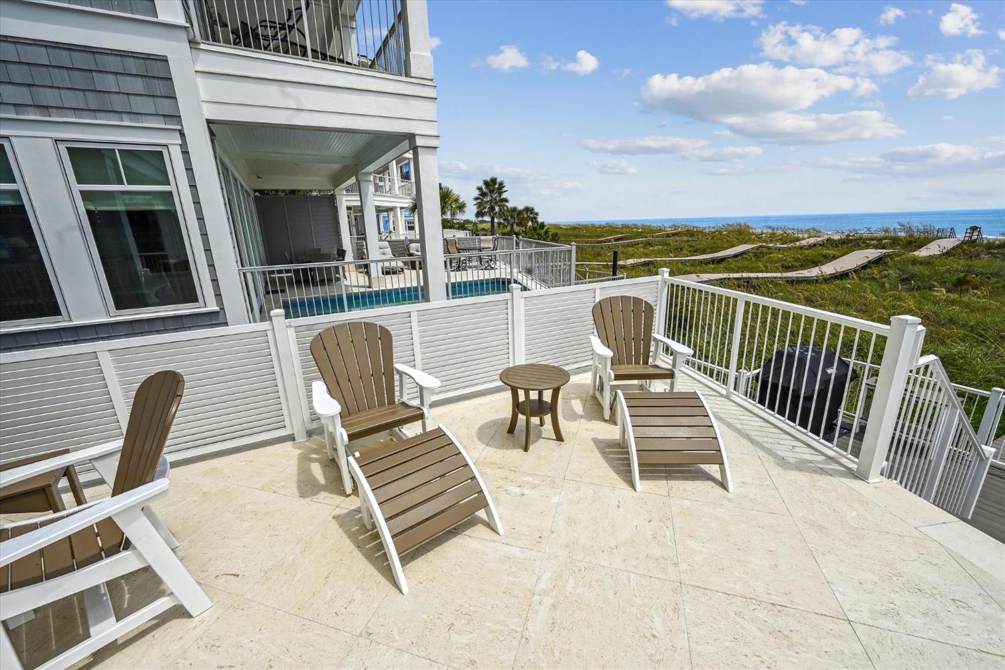 8 Terra Bella Trace- Oceanfront, 6 Primary Rooms, Pool, Roof Top, Free Activities Included Île de Hilton-Head Extérieur photo