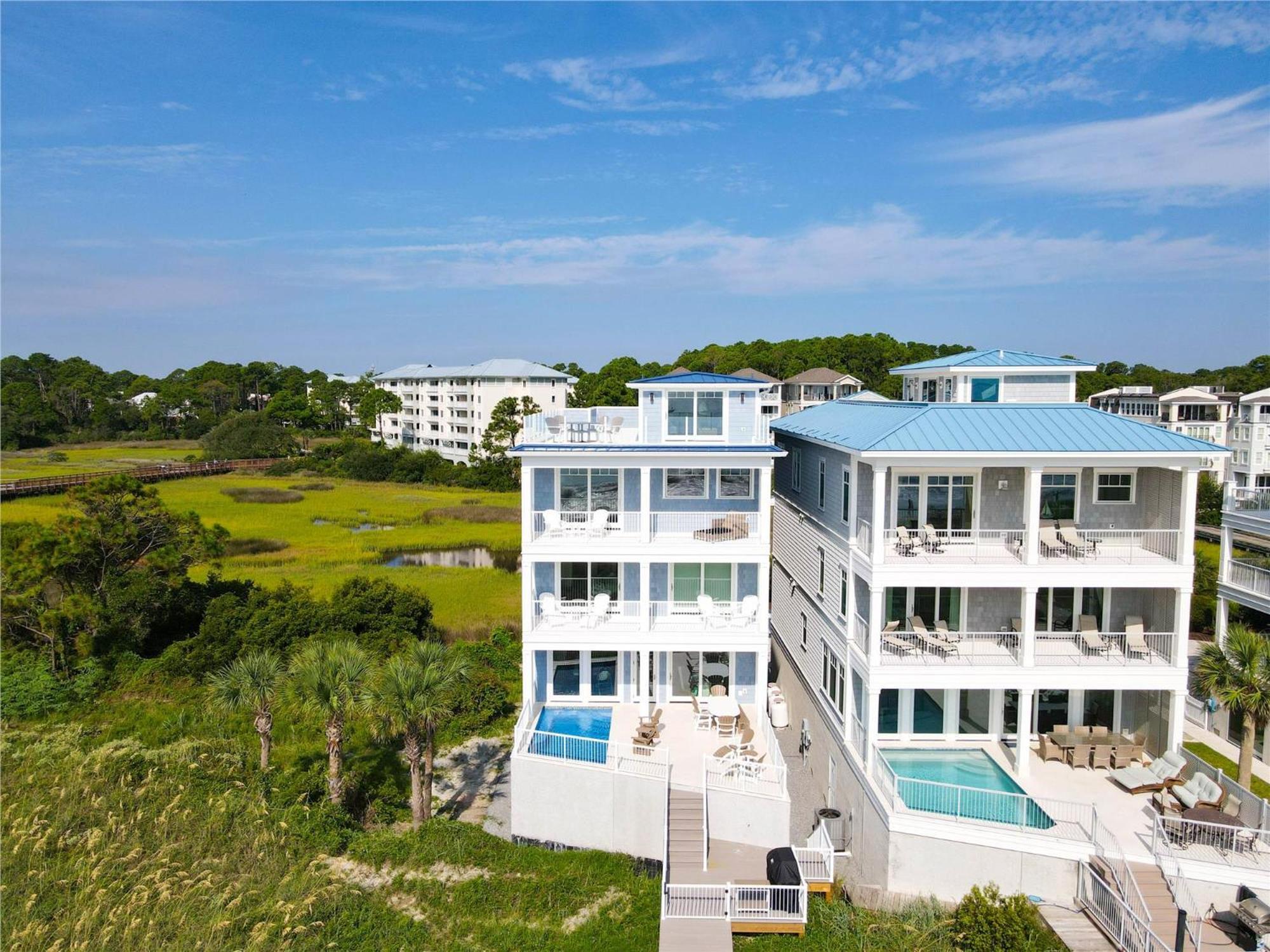 8 Terra Bella Trace- Oceanfront, 6 Primary Rooms, Pool, Roof Top, Free Activities Included Île de Hilton-Head Extérieur photo