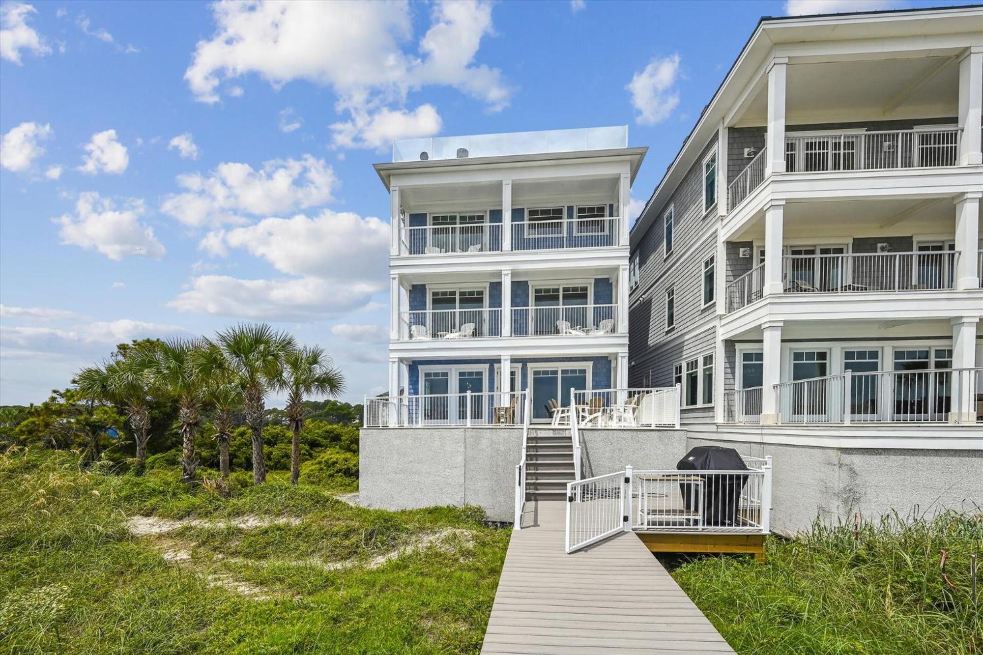 8 Terra Bella Trace- Oceanfront, 6 Primary Rooms, Pool, Roof Top, Free Activities Included Île de Hilton-Head Extérieur photo