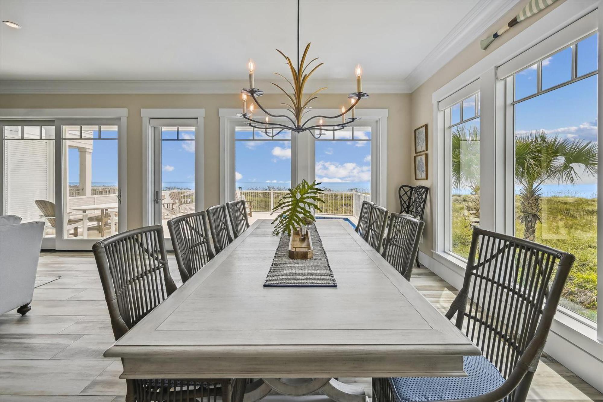 8 Terra Bella Trace- Oceanfront, 6 Primary Rooms, Pool, Roof Top, Free Activities Included Île de Hilton-Head Extérieur photo