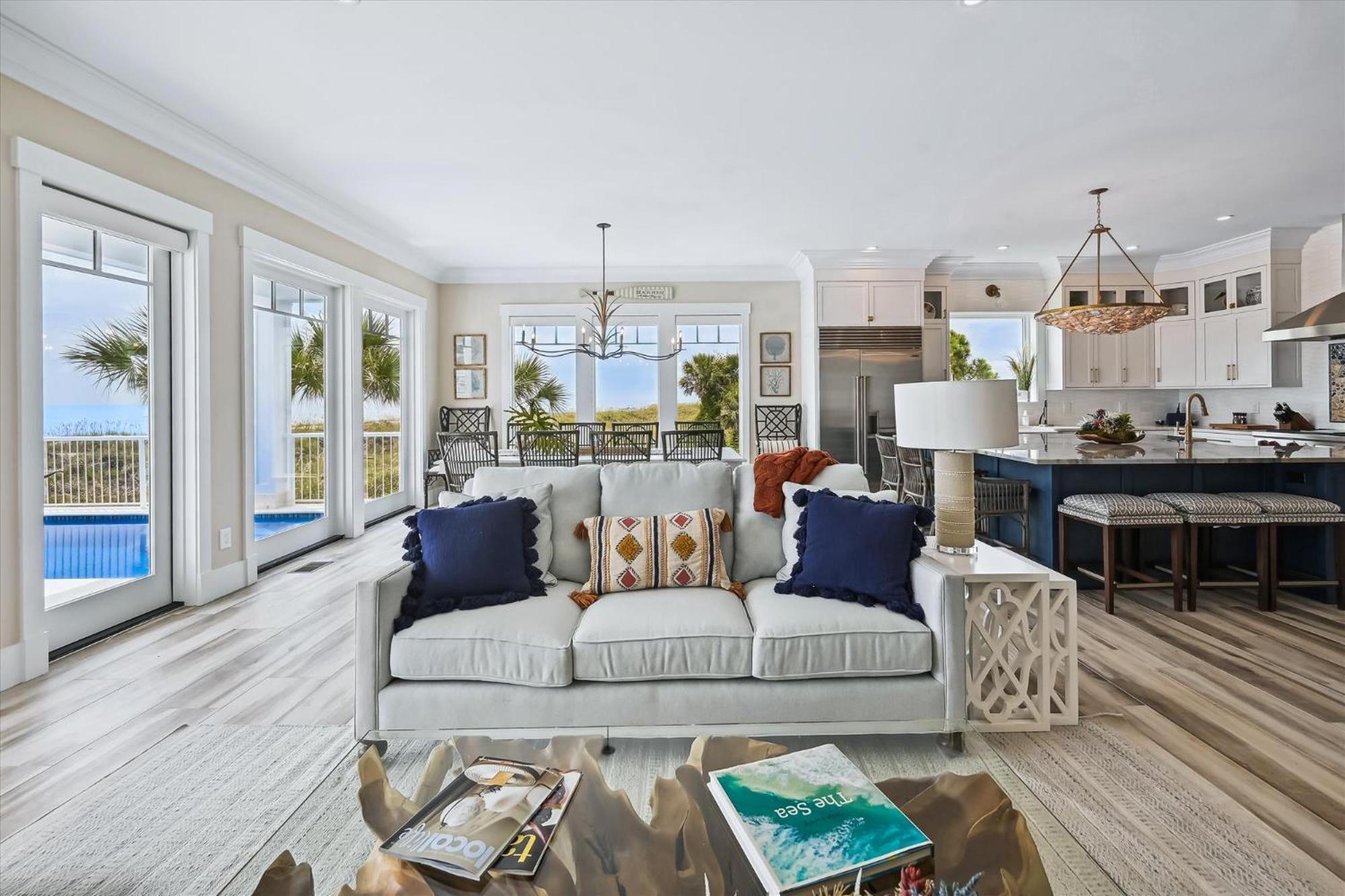 8 Terra Bella Trace- Oceanfront, 6 Primary Rooms, Pool, Roof Top, Free Activities Included Île de Hilton-Head Extérieur photo